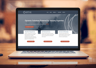 Elevating Erthe Energy Solutions with a Bold Brand Refresh and Website Redesign