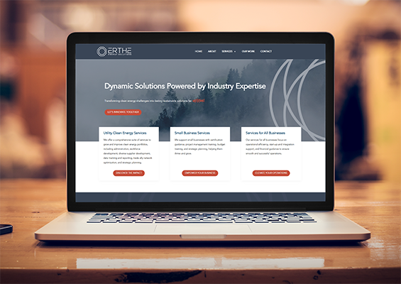 Elevating Erthe Energy Solutions with a Bold Brand Refresh and Website Redesign