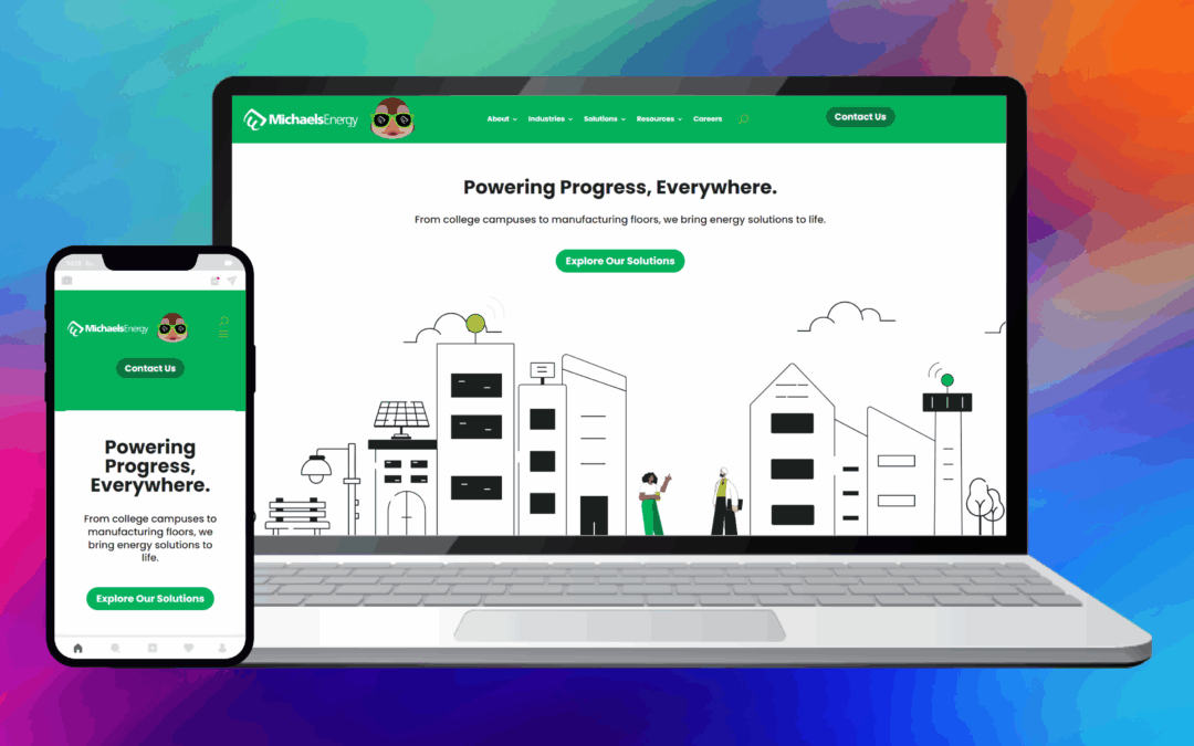 Michaels Energy Website Redesign